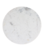 Raw Materials Marmeren bijzettafel rond - wit - ø50 cm