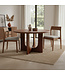Raw Materials eettafel Bullnose Coliseo rond ø120 cm