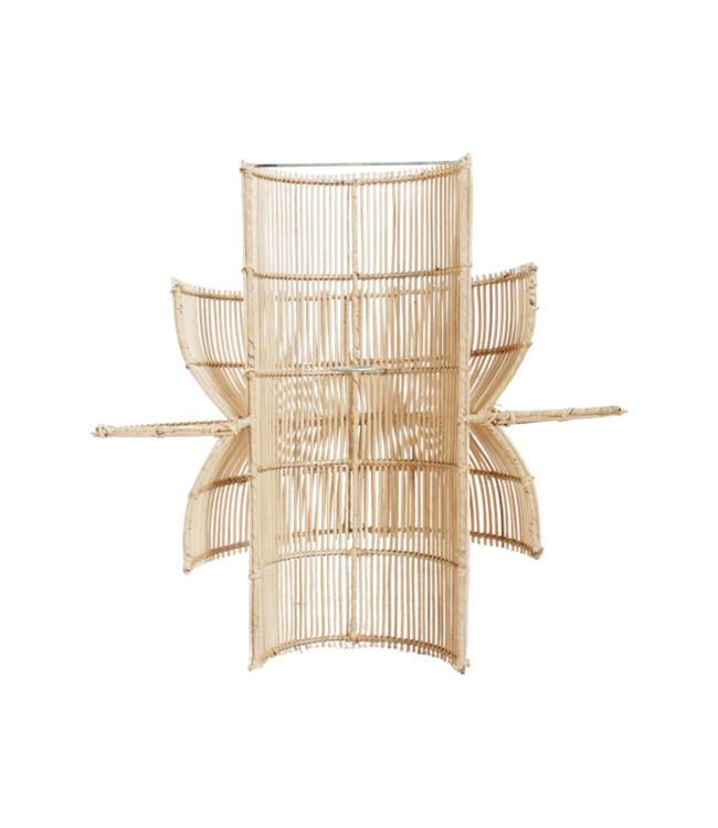 Raw Materials wandlamp Saturn rotan