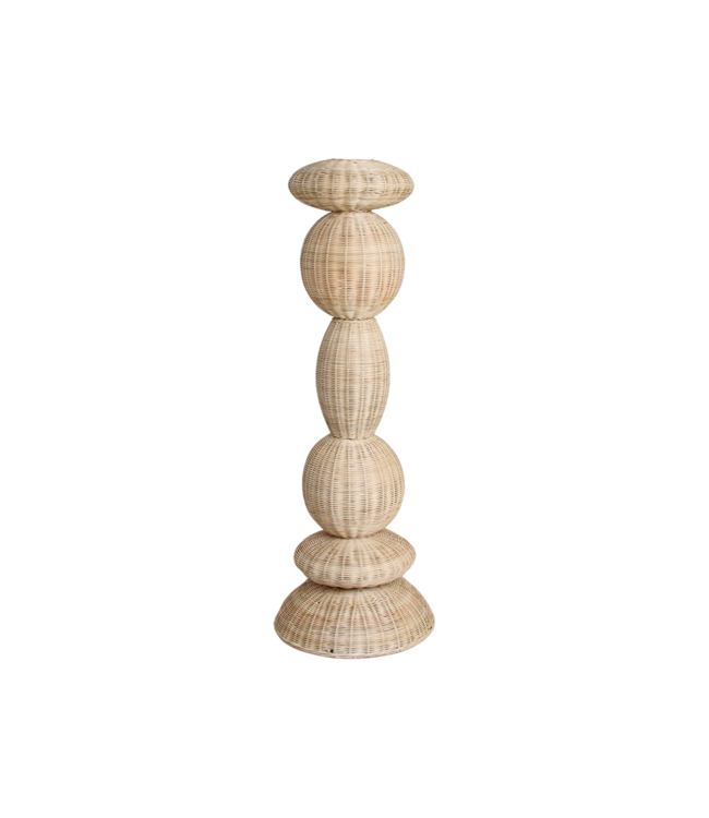Raw Materials Tao rotan vloerlamp mt S
