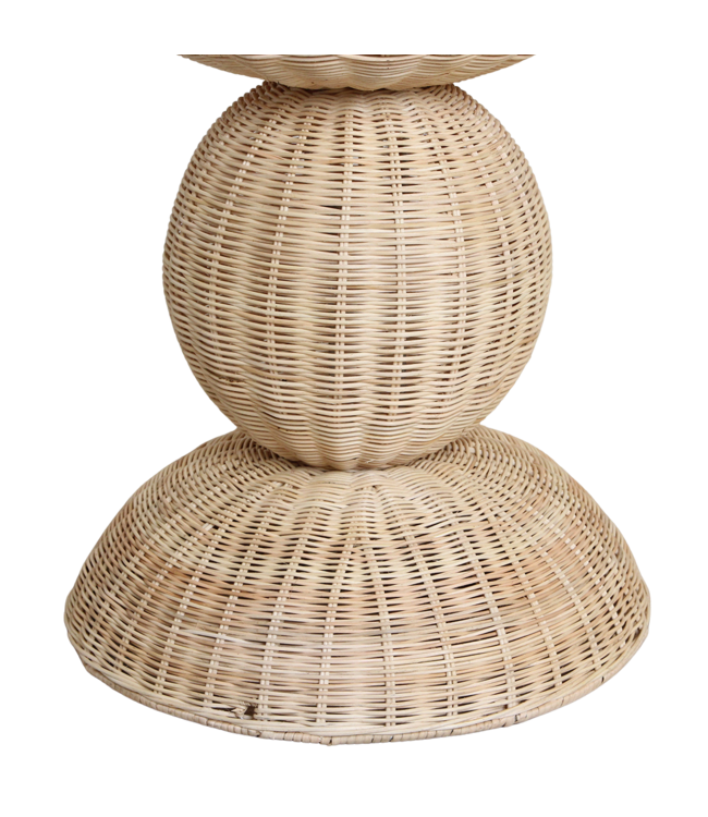 Raw Materials Tao rotan vloerlamp mt S