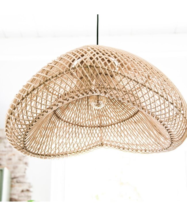 Raw Materials hanglamp Maze rotan organic maat L