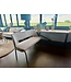 Must Living eetkamerbank Bloom Polaris lichtgrijs 150 cm (showroommodel)