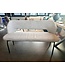 Must Living eetkamerbank Bloom Polaris lichtgrijs 150 cm (showroommodel)