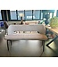 Must Living eetkamerbank Bloom Polaris lichtgrijs 150 cm (showroommodel)