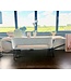 Must Living eetkamerbank Bloom Polaris lichtgrijs 150 cm (showroommodel)