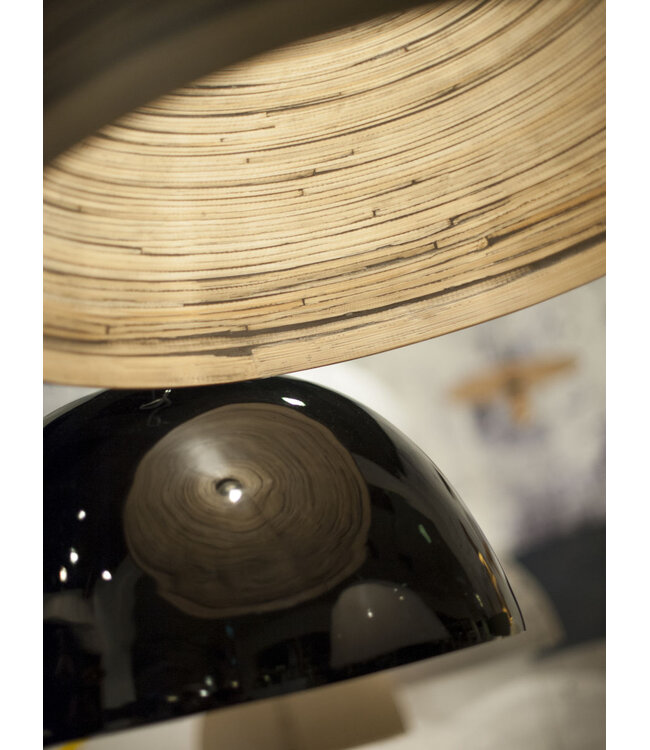 Good&Mojo Hanglamp Halong bamboe naturel rond