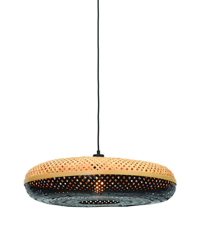Hanglamp Palawan bamboe flat