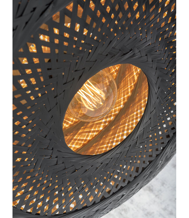 Hanglamp Palawan bamboe flat