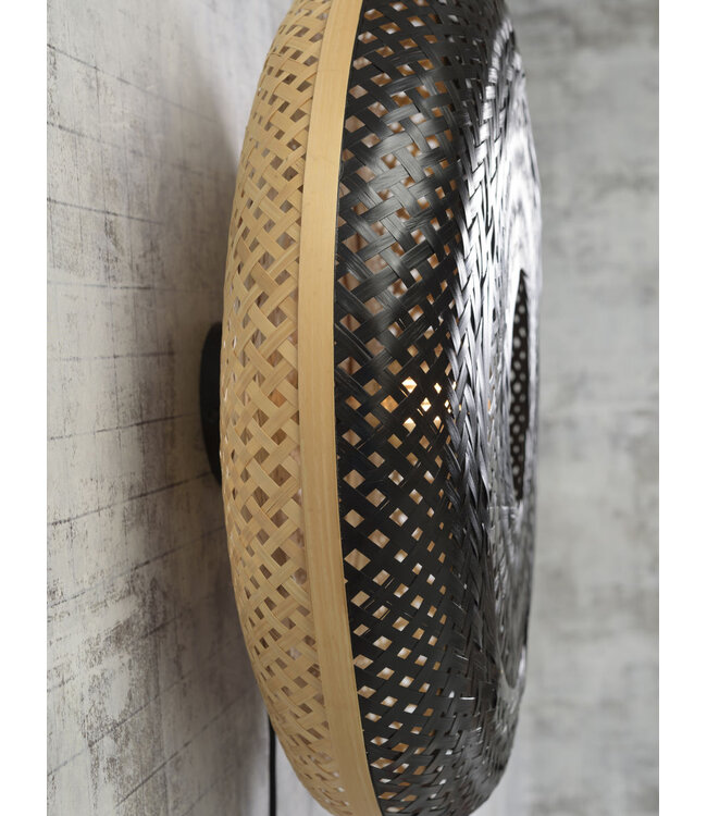 Wandlamp Palawan verticaal rond