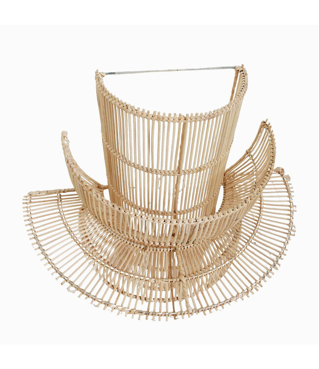 Raw Materials wandlamp Saturn rotan