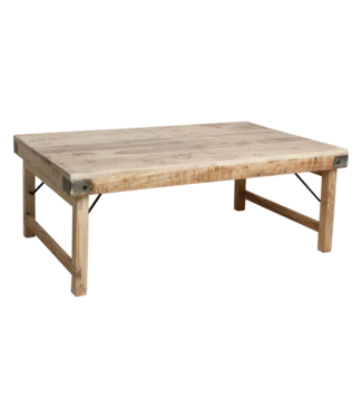 Raw Materials Limewash inklapbare salontafel - 120x75x45 cm