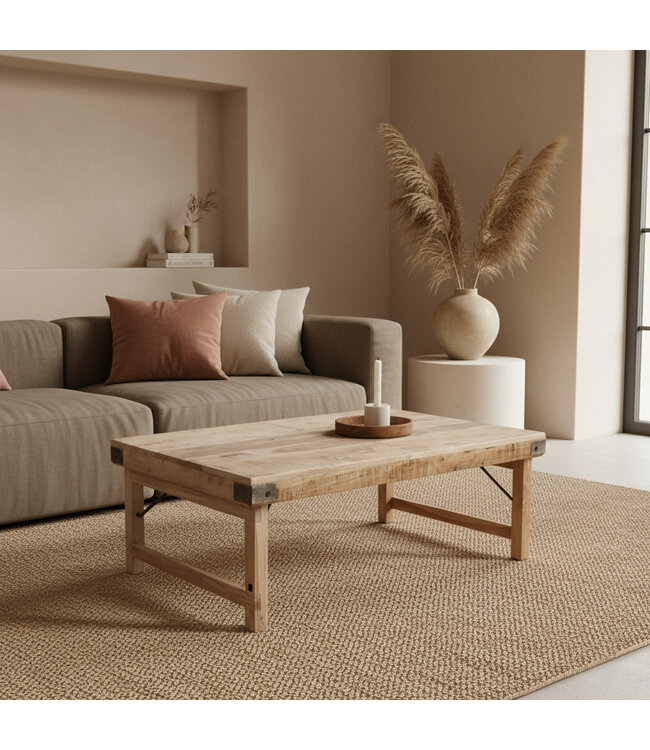 Raw Materials inklapbare salontafel Limewash