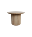 Raw Materials bijzettafel Bullnose reversed naturel Ø 55 cm