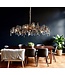 Leclercq & Bouwman Hanglamp COMO Brons ovaal 170 cm  - met korting