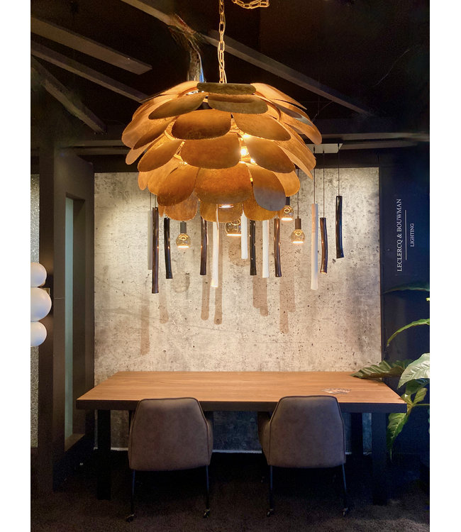 Leclercq & Bouwman hanglamp Artisjok Brons
