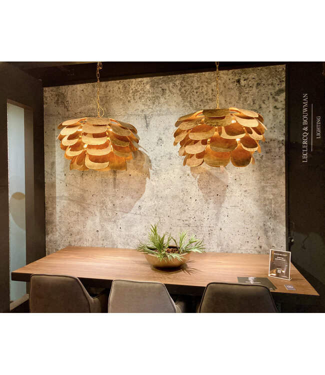 Leclercq & Bouwman hanglamp Artisjok Brons