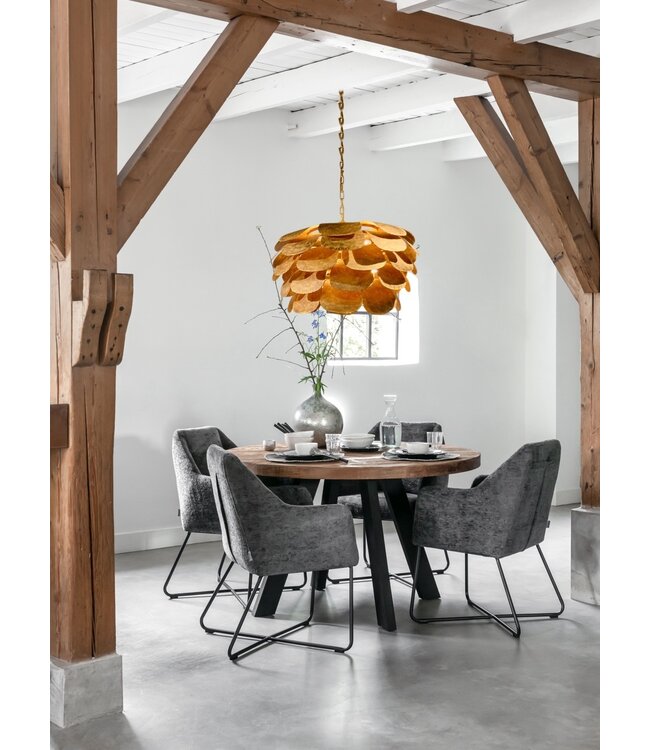 Leclercq & Bouwman hanglamp Artisjok Brons