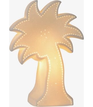 Lucide Tafellamp Palm wit