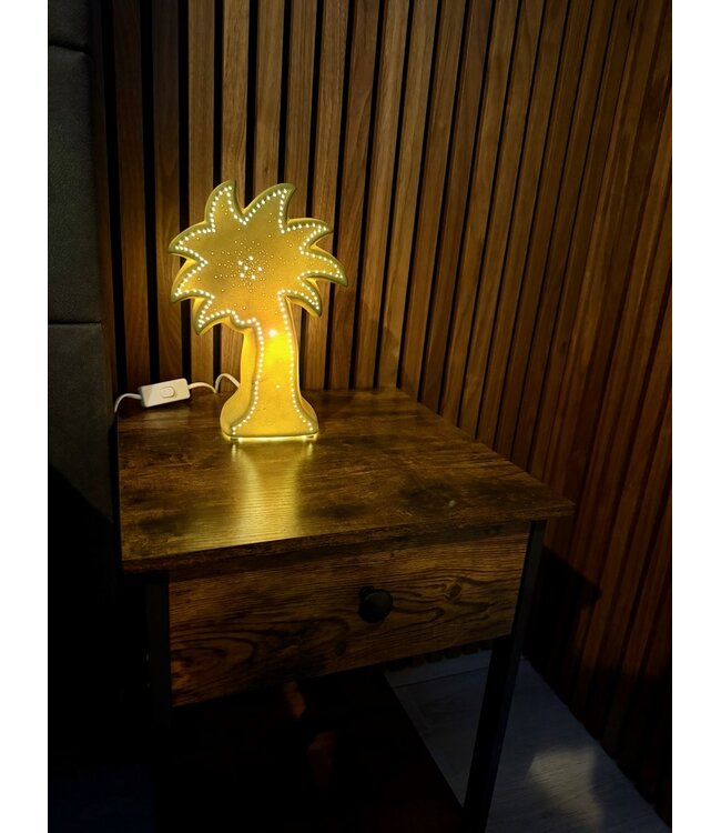 Lucide Tafellamp Palm Groen