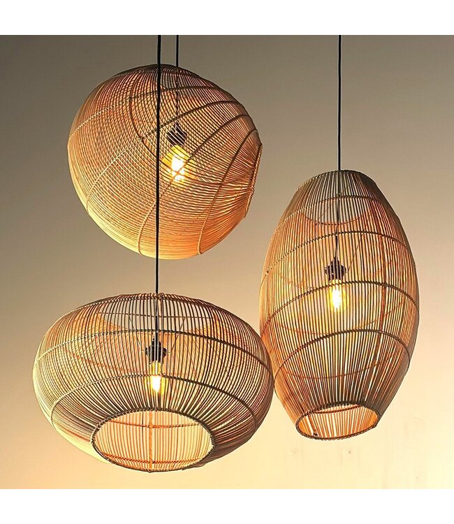 Raw Materials hanglamp Luna Orbit naturel