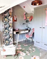 Vinyl kinderkamer kleed rond