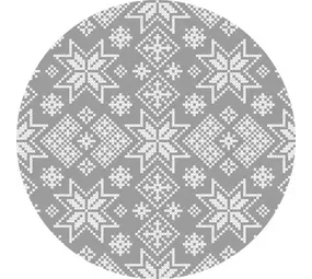 vloerkledenopvinyl.nl Kerstboom kleed rok | Grijs wit