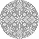 floorevents.com Christmas tree skirt | Gray white