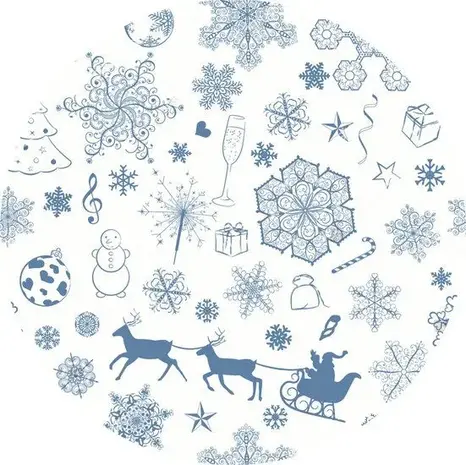 floorevents.com Weihnachtsbaumdecke Rock | Weihnachtsblau