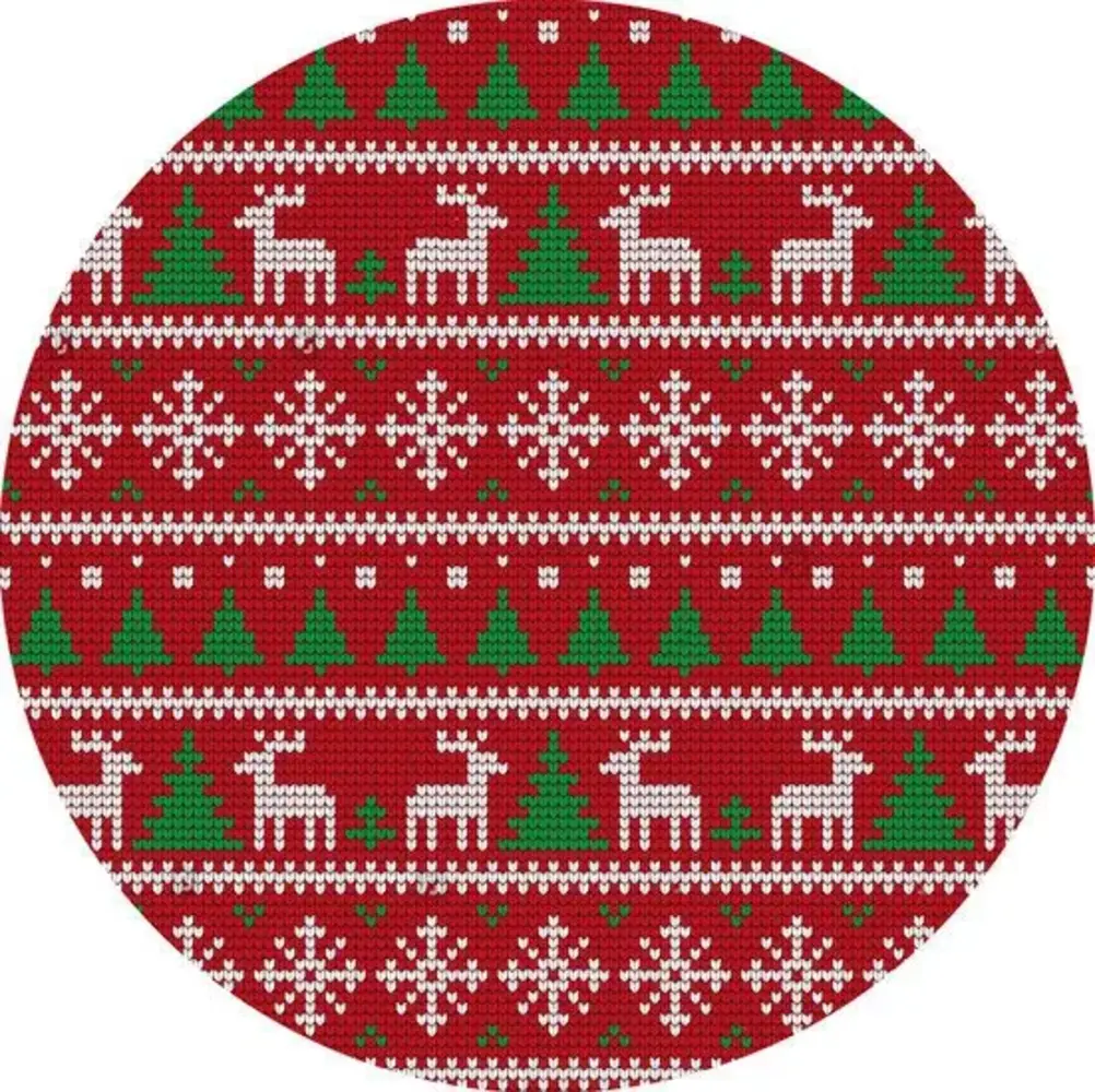 floorevents.com Kerstboom Kleed | Rendier rood