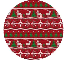 vloerkledenopvinyl.nl Kerstboom Kleed  rok | Rendier rood
