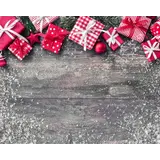 Christmas Placemat vinyl | Greyed wood Christmas Placemat vinyl | Greyed wood