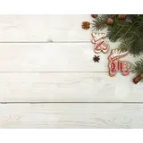 Christmas Placemat vinyl | Timber white Denetak Christmas Placemat vinyl | Timber white Denetak