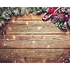 Kerst Placemat vinyl | Oud hout