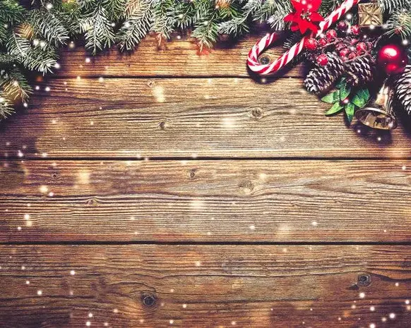 Christmas Placemat vinyl | Old wood Christmas Placemat vinyl | Old wood