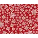 Weihnachts-Tischset Vinyl | Schneeflocken Rot / Weiß Weihnachts-Tischset Vinyl | Schneeflocken Rot / Weiß