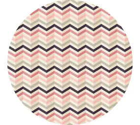 Vloerkleed vinyl rond | Belle