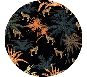 Rug vinyl round | Safari Rug vinyl round | Safari