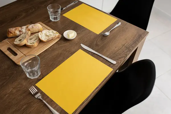 floorevents.com UNI Tischset Vinyl | Gelb