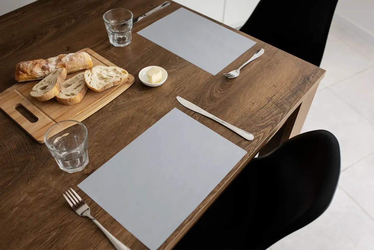 floorevents.com UNI Placemat vinyl | Light Blue