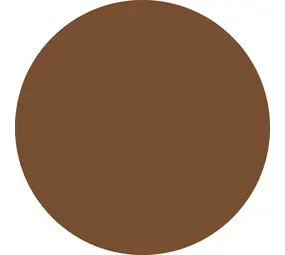 UNI rug vinyl round | Brown UNI rug vinyl round | Brown