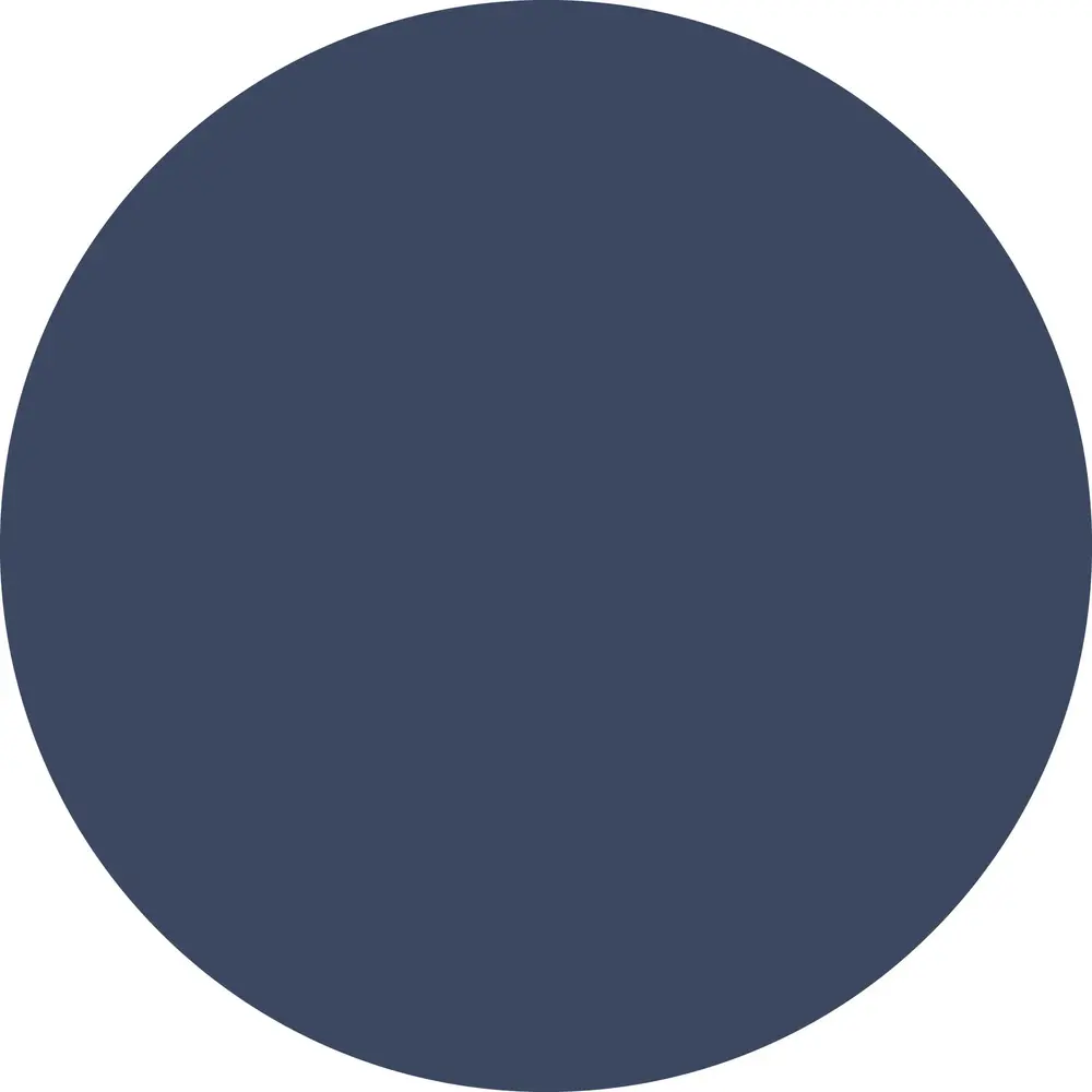 UNI Vinylboden rund | Blau UNI Vinylboden rund | Blau