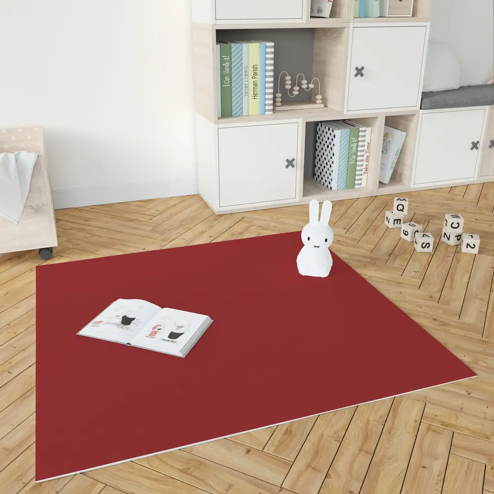 UNI vinyl tablecloth | Red UNI vinyl tablecloth | Red