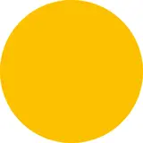 UNI tablecloth vinyl round | Yellow
