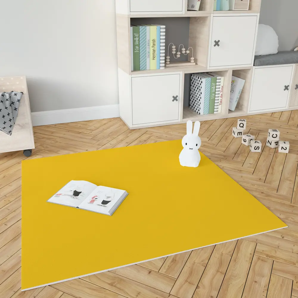 UNI kleed vinyl | Geel UNI kleed vinyl | Geel