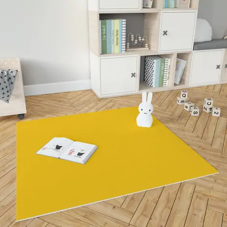 floorevents.com UNI tablecloth vinyl | Yellow