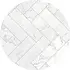 Placemat vinyl rond | Marble love Placemat vinyl rond | Marble love