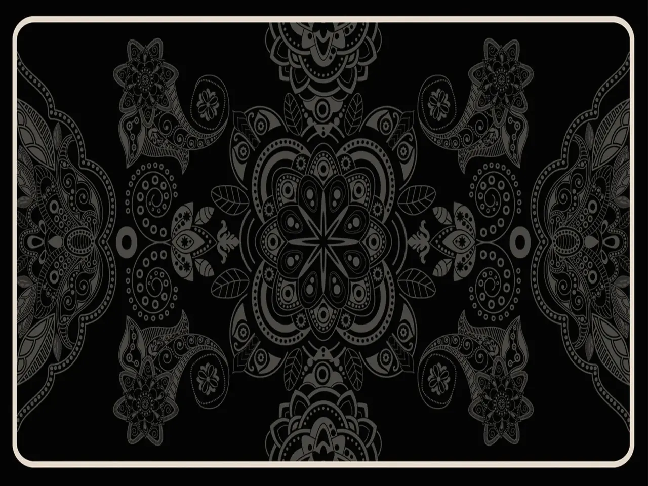 floorevents.com Placemat vinyl | Black
