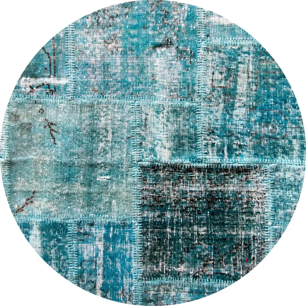 Placemat vinyl rond | Patchy B Placemat vinyl rond | Patchy B