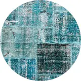 Vloerkleed vinyl rond | Patchy B Vloerkleed vinyl rond | Patchy B